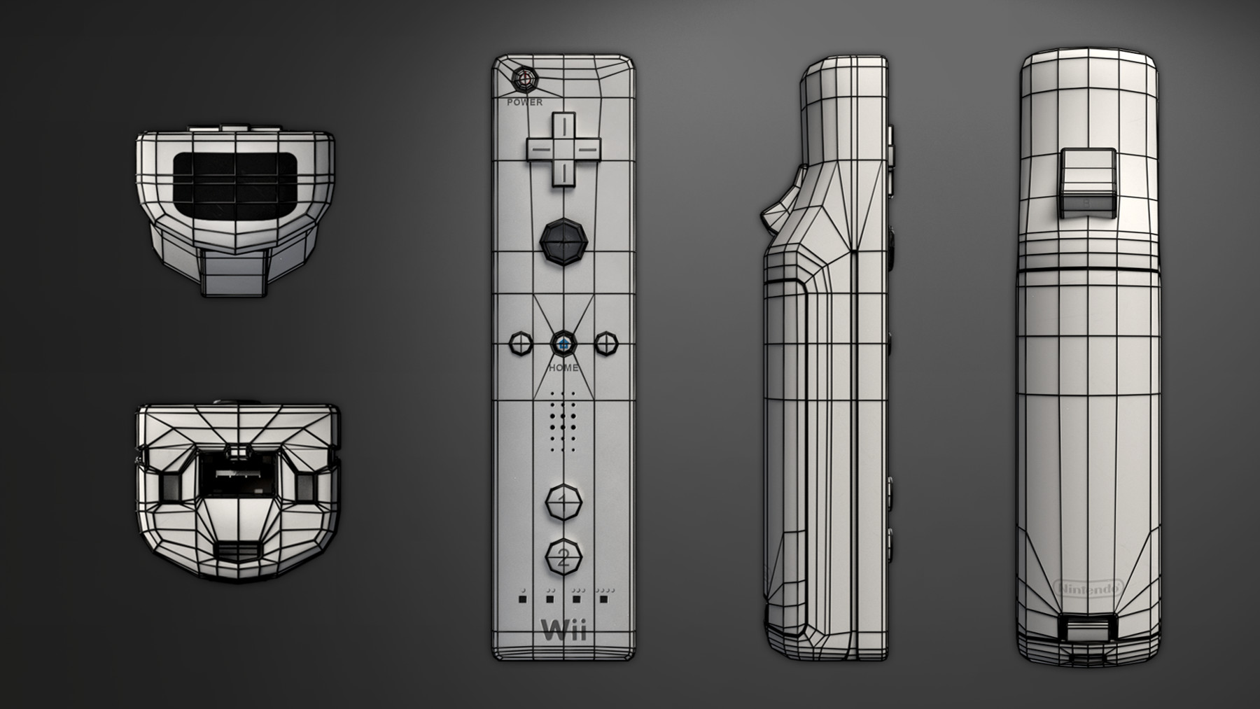 ArtStation - Nintendo Wii Remote | Resources