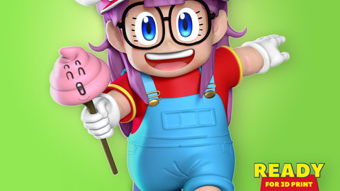 Arale - Dr Slump Fanart