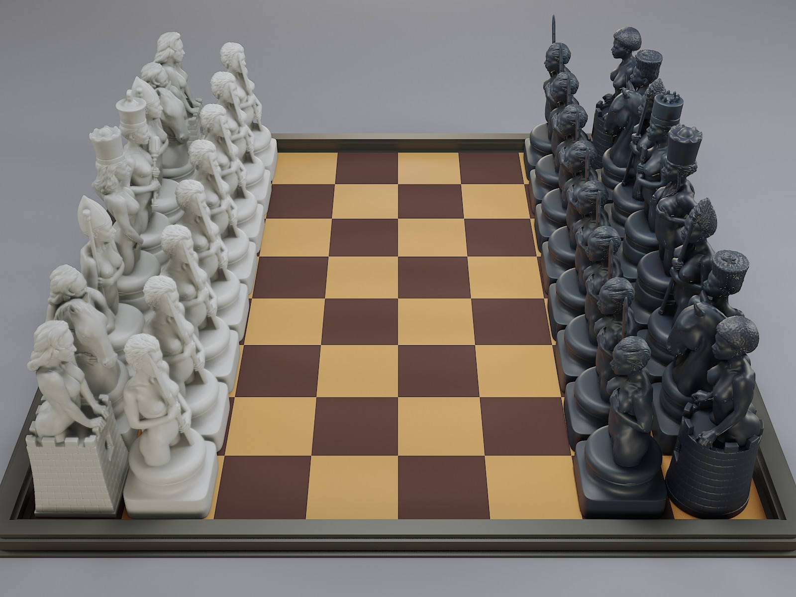 3d models chess