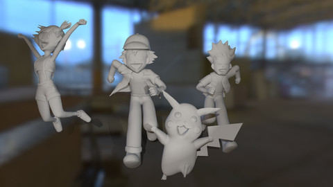Pokemons stars Diorama pack