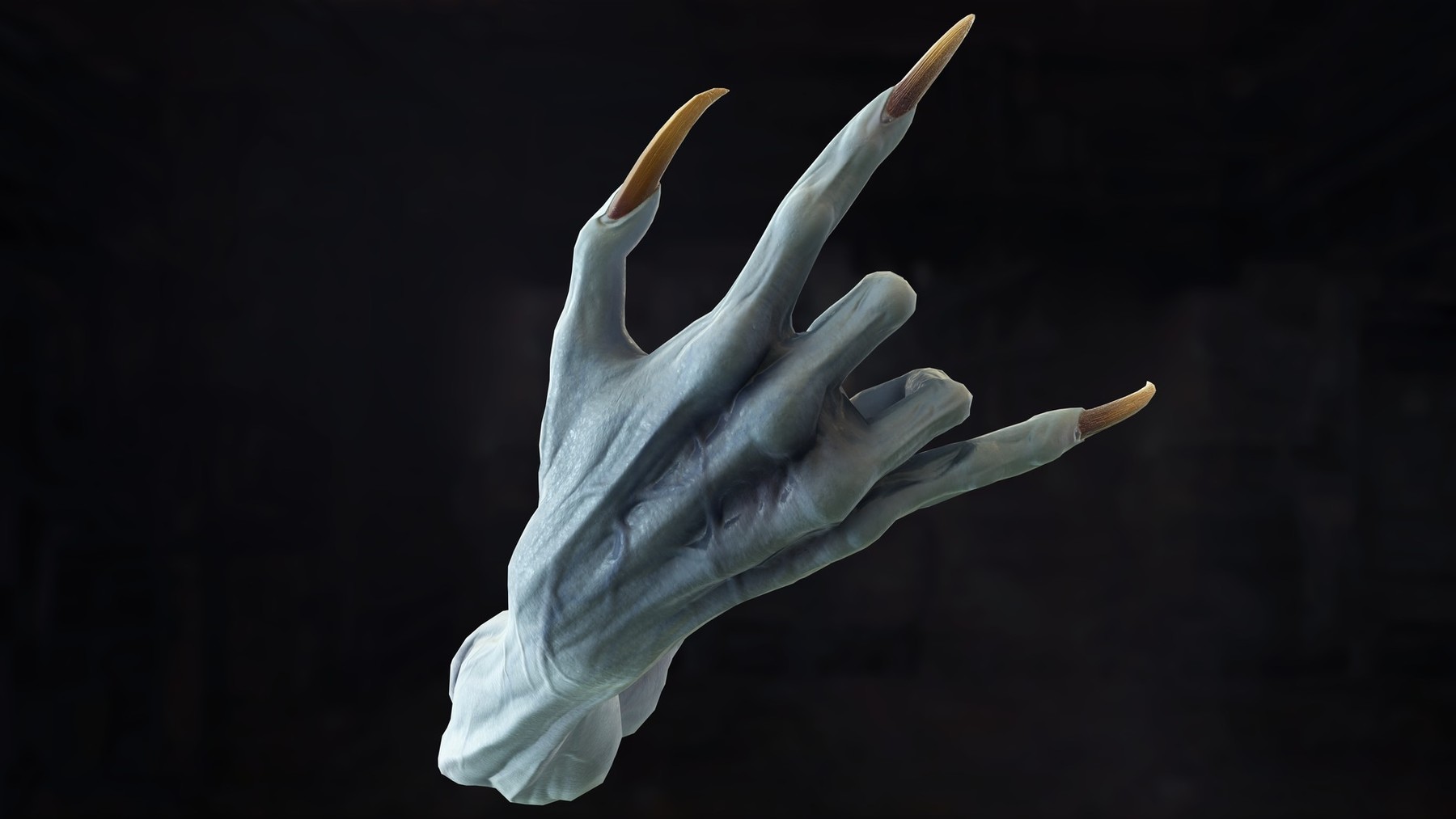 Artstation Monster Hands Animated Resources