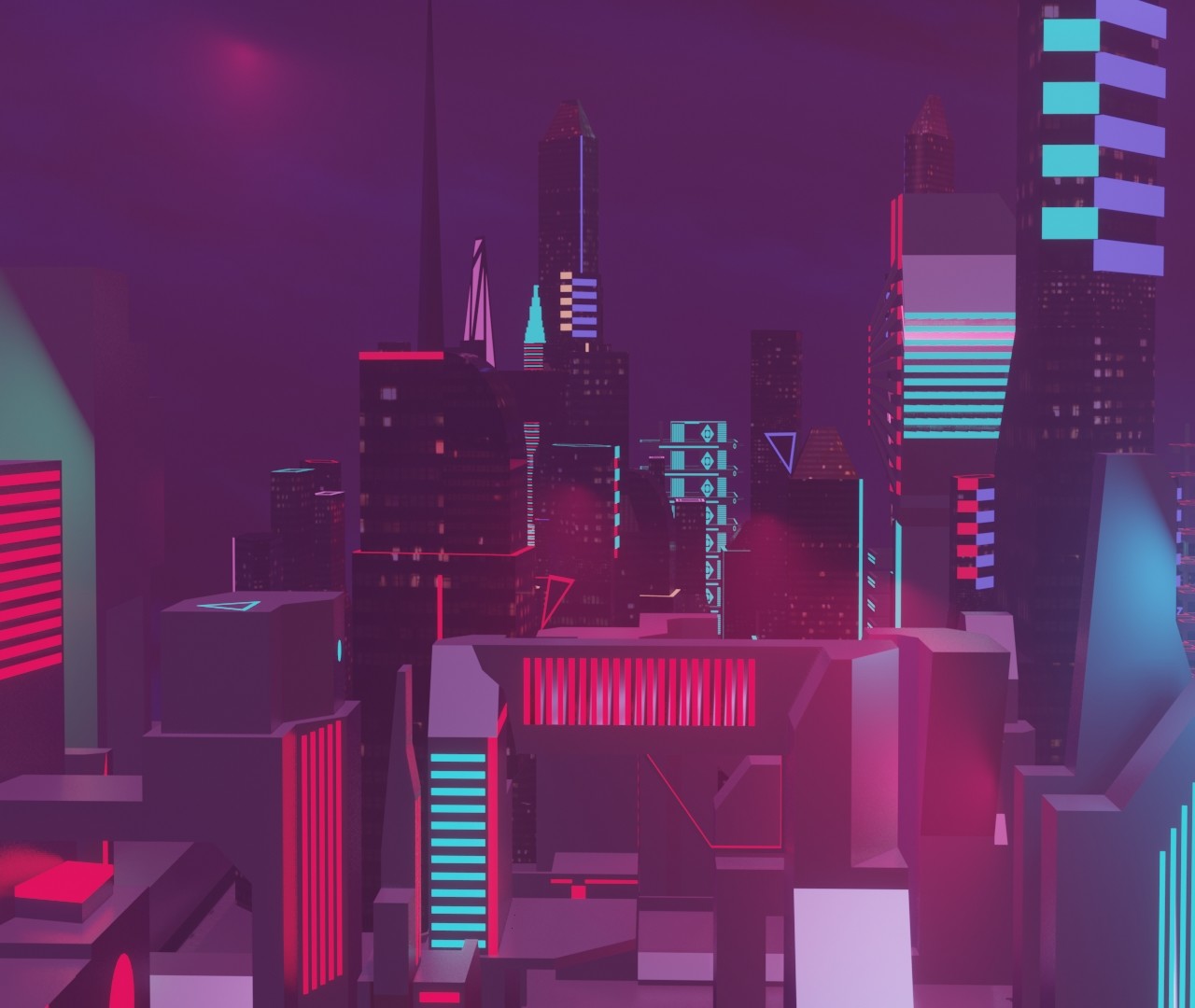 Artstation - Neon City 1.0 