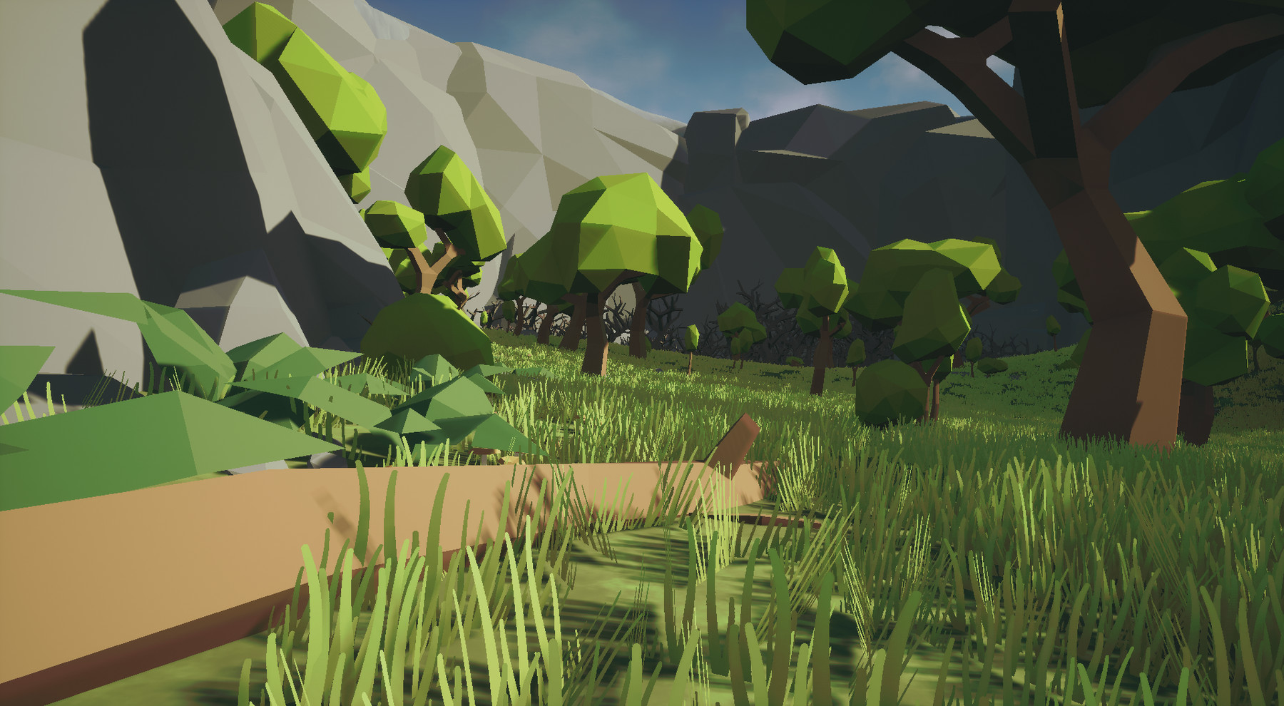 ArtStation - Low poly nature environment pack | Game Assets