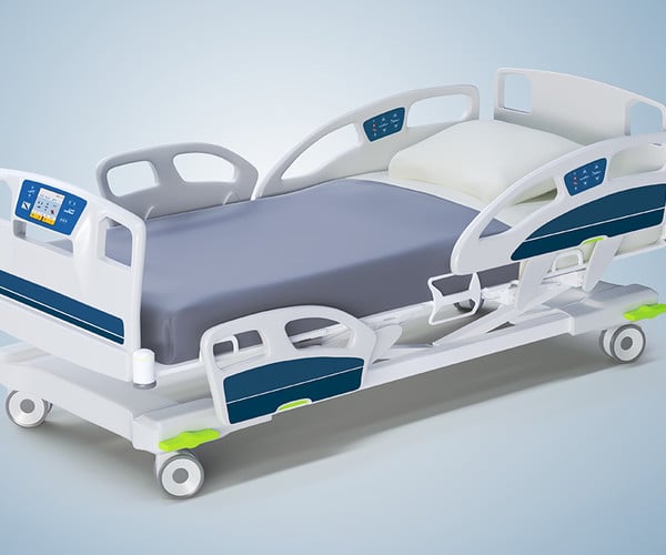 ArtStation - Modern hospital bed 3D model | Game Assets