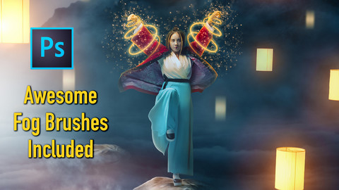 Master of light PSD + Fog Brushes