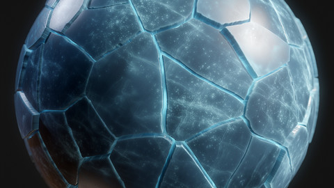 Stylized Ice Substances