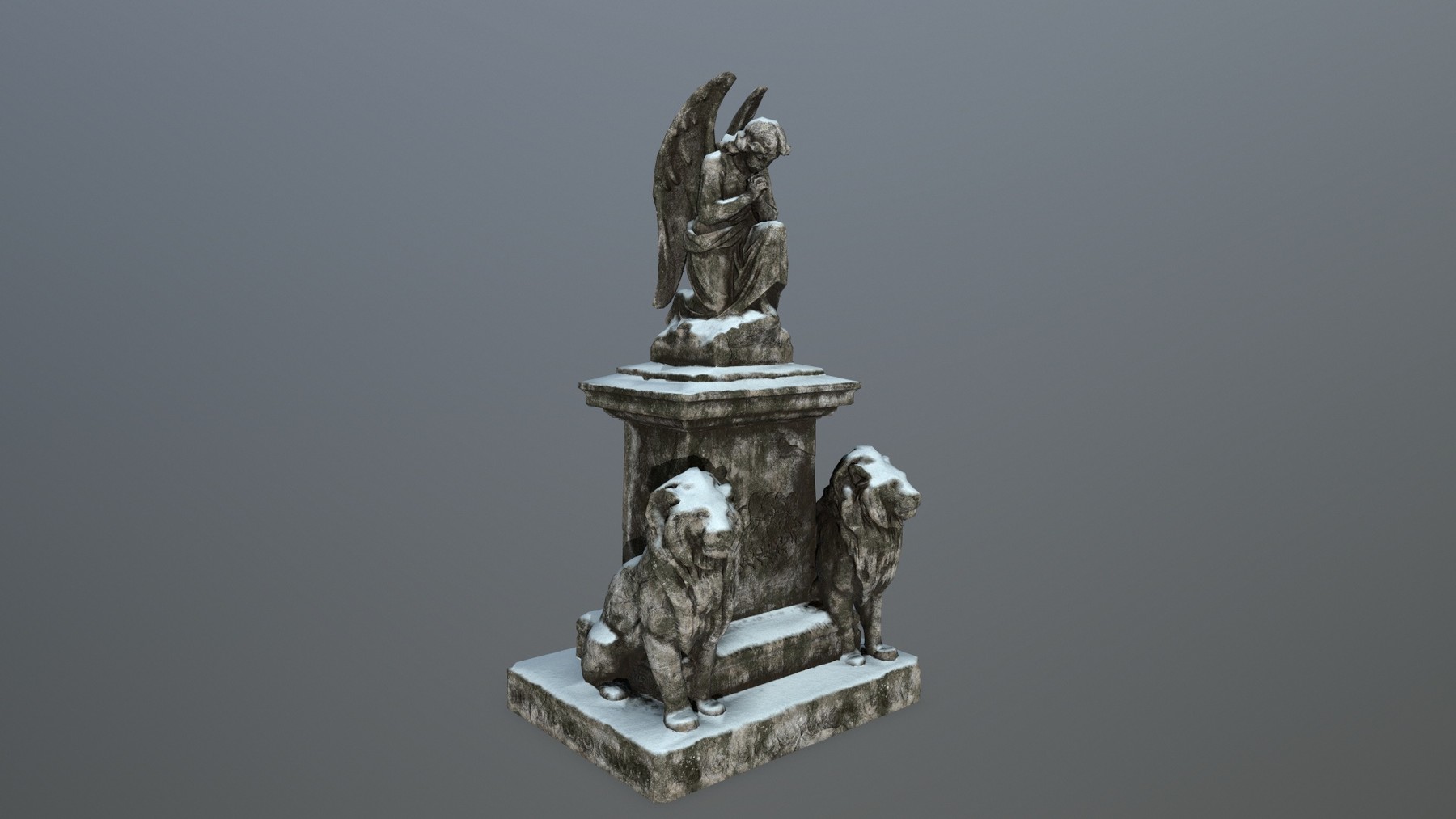 ArtStation Statue_4. Game Assets
