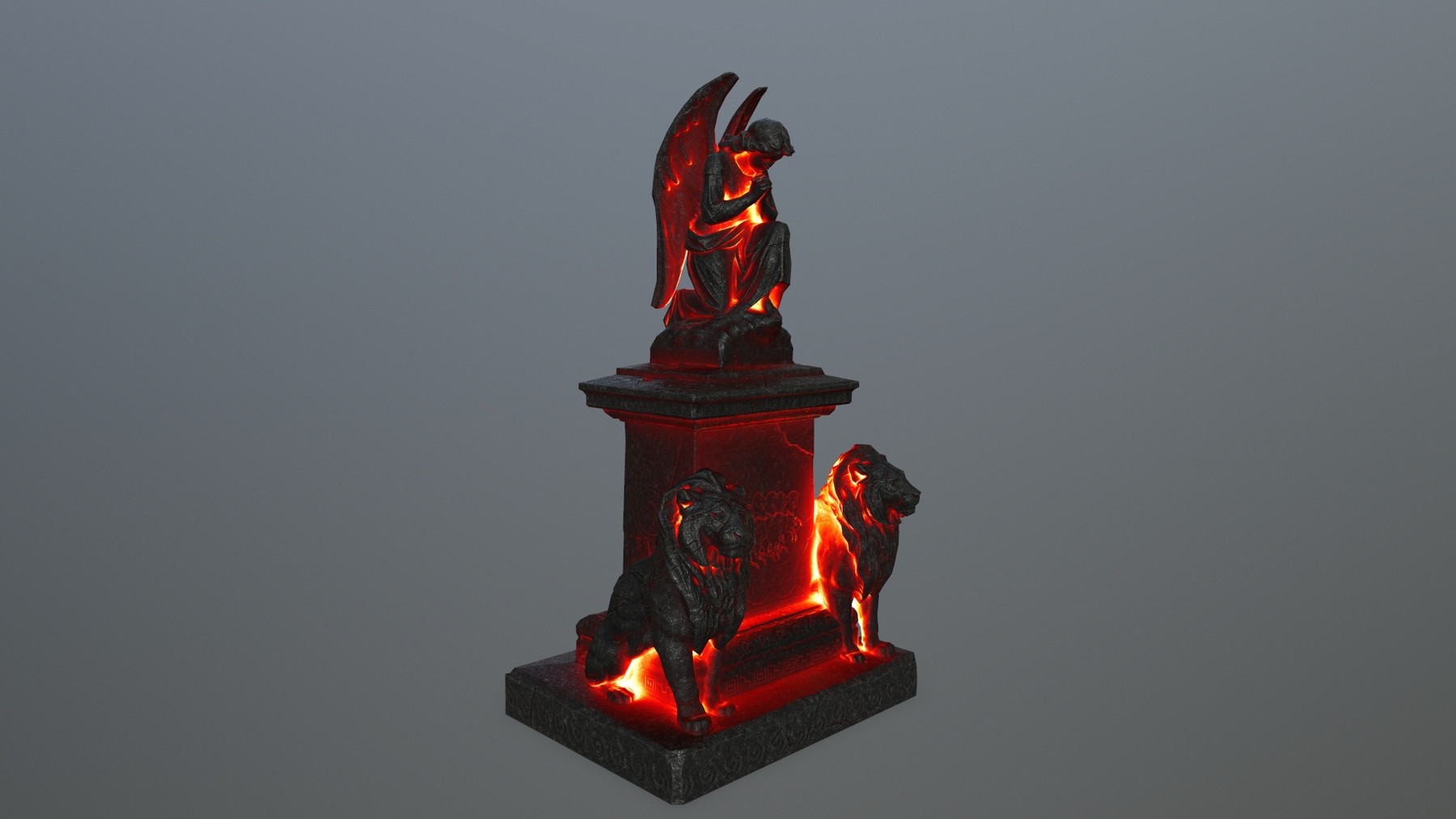 ArtStation Statue_4 Game Assets