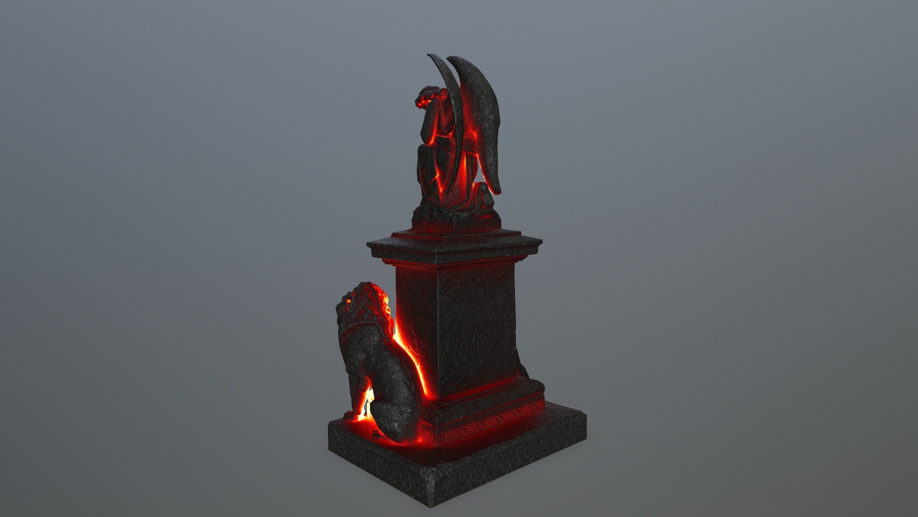 ArtStation Statue_4 Game Assets