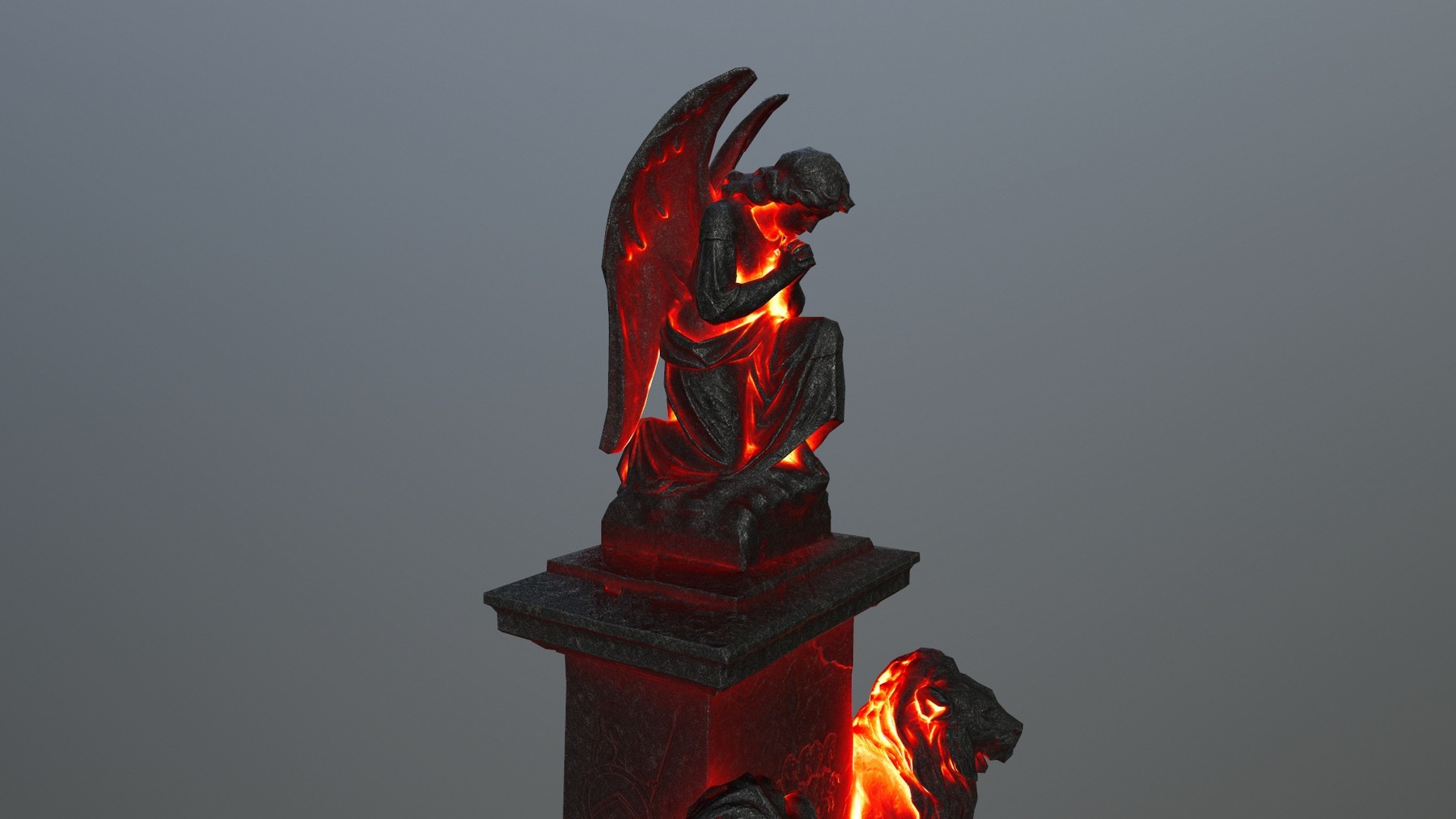 ArtStation Statue_4 Game Assets