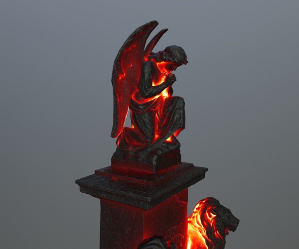 ArtStation Statue_4 Game Assets