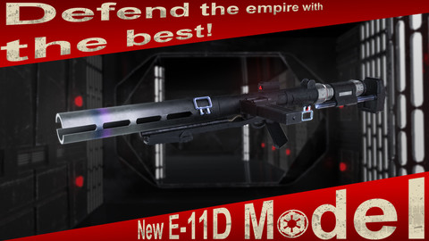 E-11D Blaster - Star Wars: Rogue One