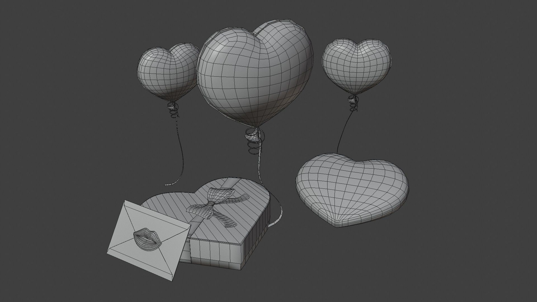 ArtStation - Valentines Day 3D Model