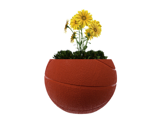 ArtStation BasketBall Vase Plant Resources