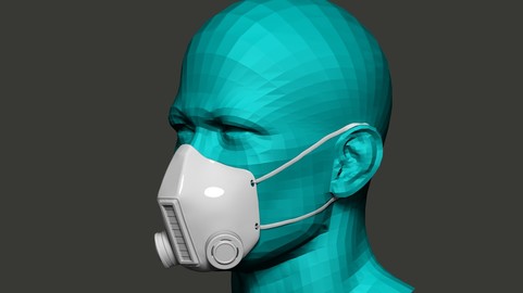 Mask 3D Printing model