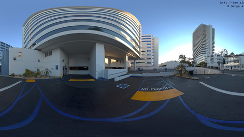 Cityscape HDRi Pano 015 + 19 backplates