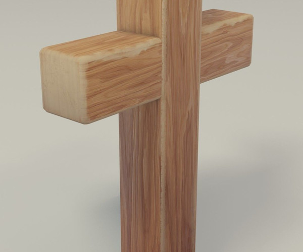 ArtStation - Wooden Cross 3D Model | Game Assets