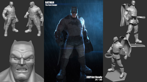 Batman / The Dark Knight - 3D Print Ready
