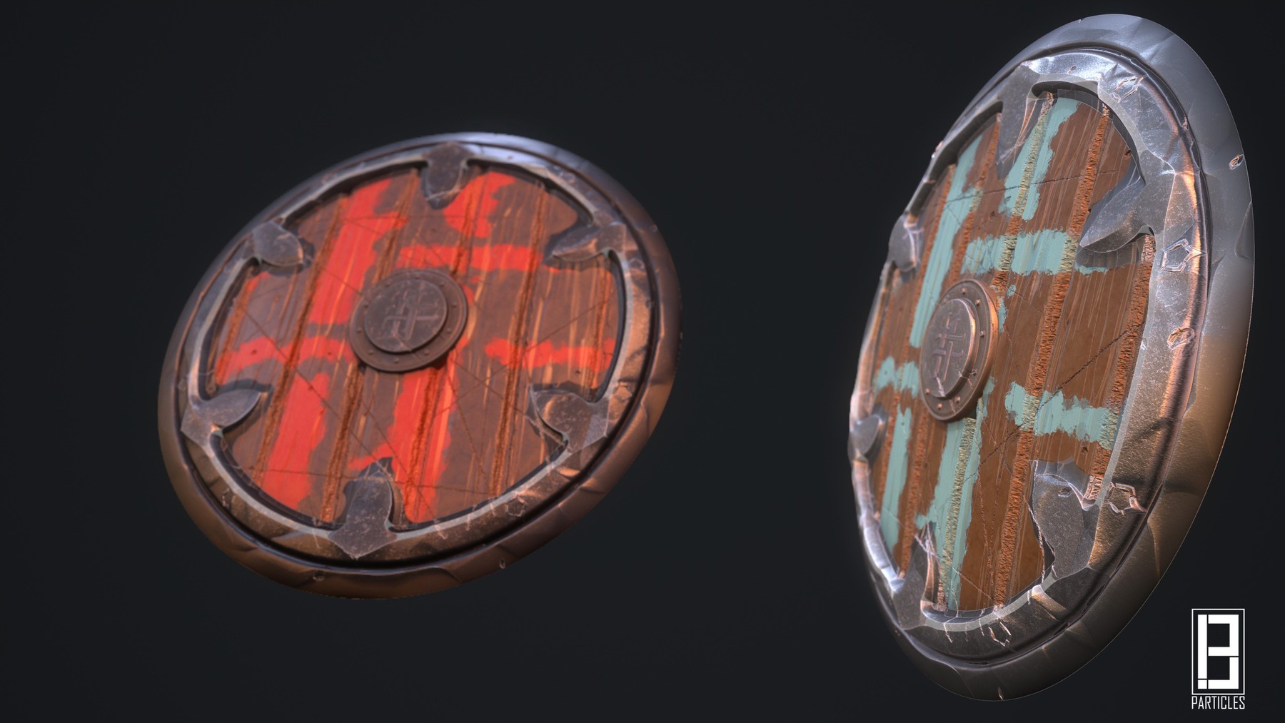 ArtStation - 4K PBR Texture of Stylized shield | Resources