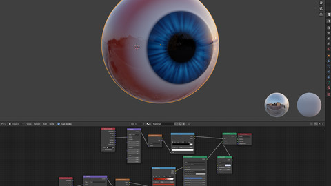 eye material ball