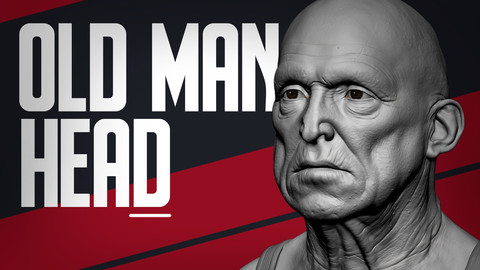 Male Head - Old Man