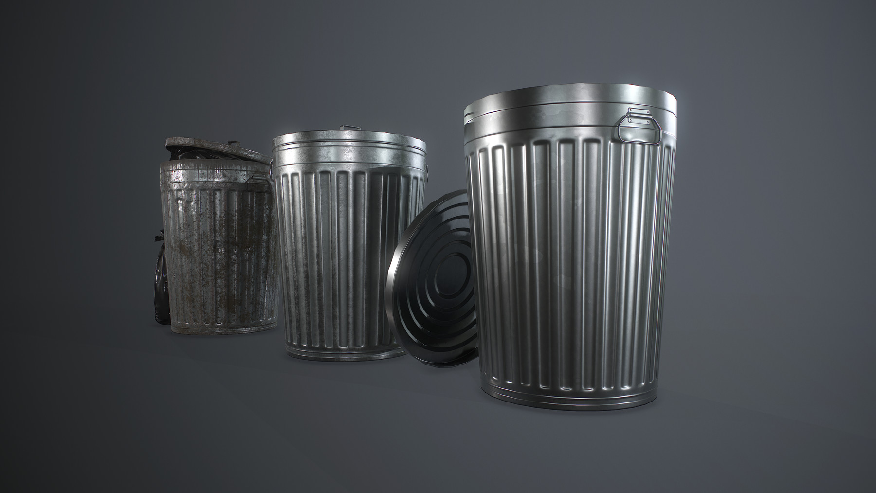 How to Make REALISTIC Miniature Metal Trash Cans & Garbage Bags