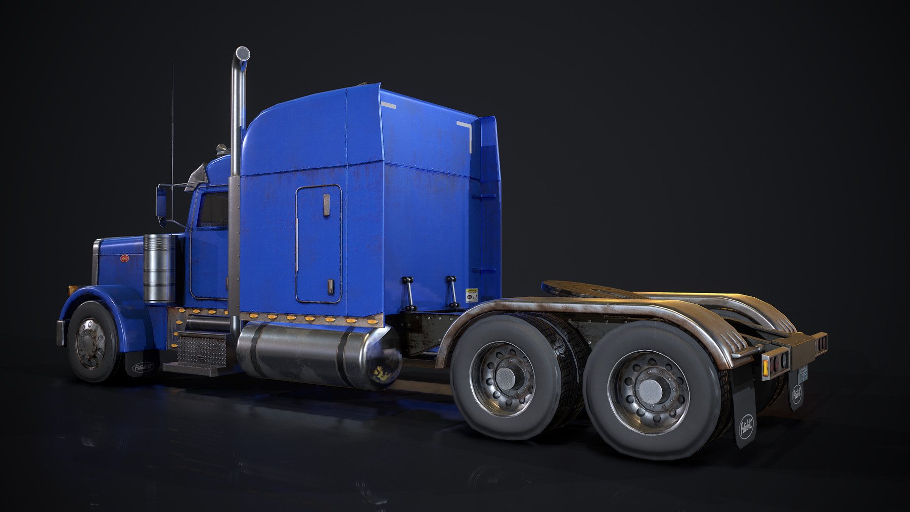 ArtStation - Peterbilt Truck - Low Poly | Game Assets