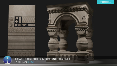 Creating Trim Sheets in Substance Designer | Keegan Keene