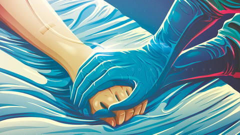 COVID-19 Motivational Poster for Medical Workers and Patients