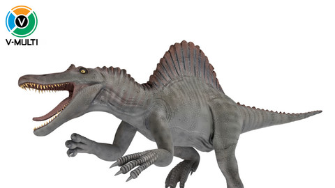 3D Model: Spinosaurus Rigged