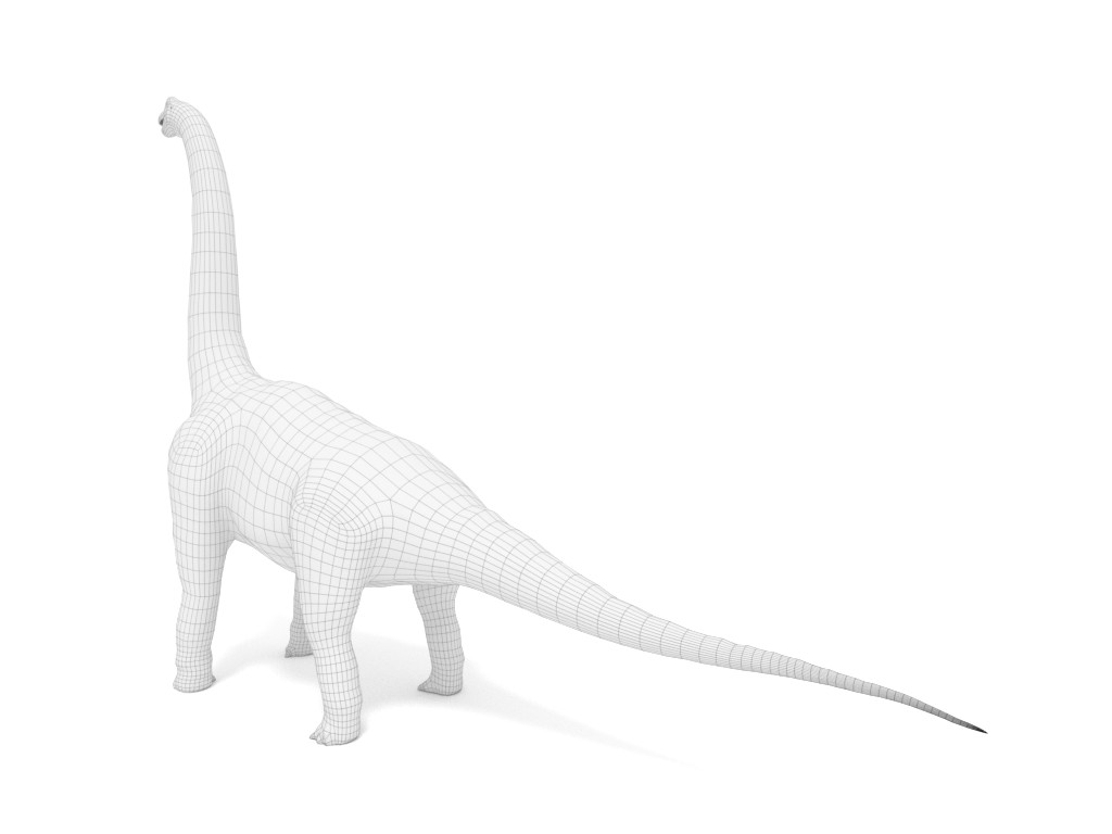 3d brachiosaurus