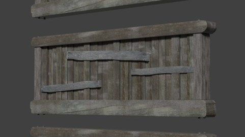 Various materials walls