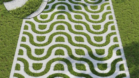 Grass & Eco-parking