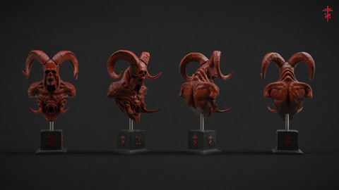 3D SCULPT - Die Apokalyptischen Reiter III Famine