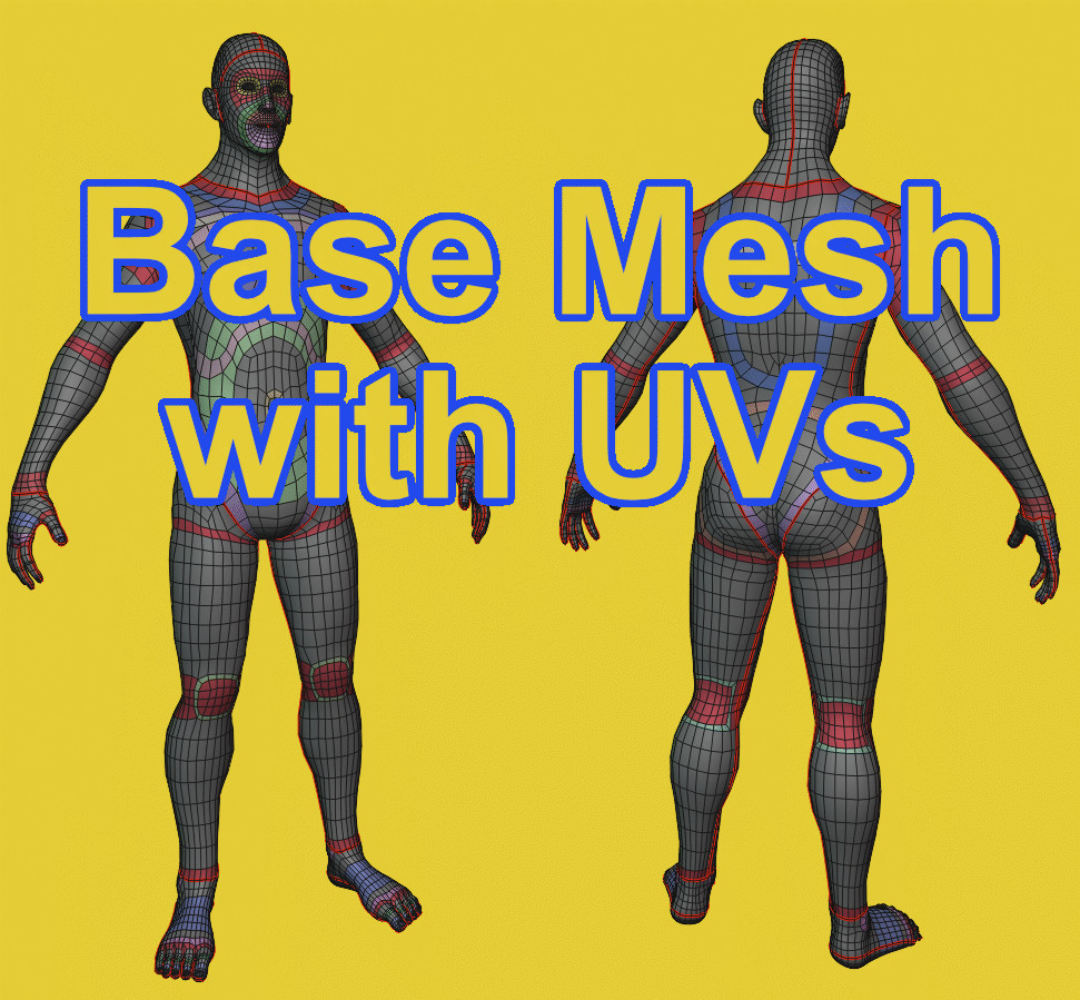 male base mesh mmd