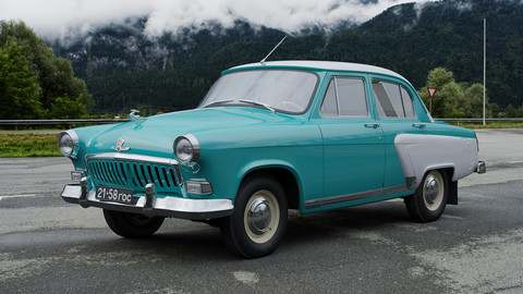 GAZ-21I Volga 1958