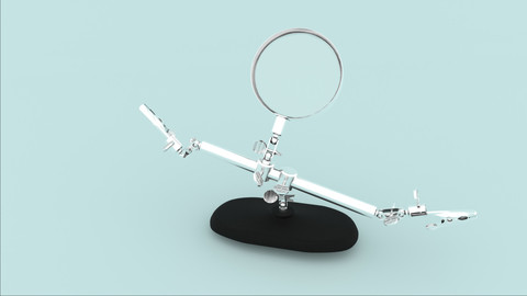 MAGNIFYING GLASS FOR MODEL BUILD.