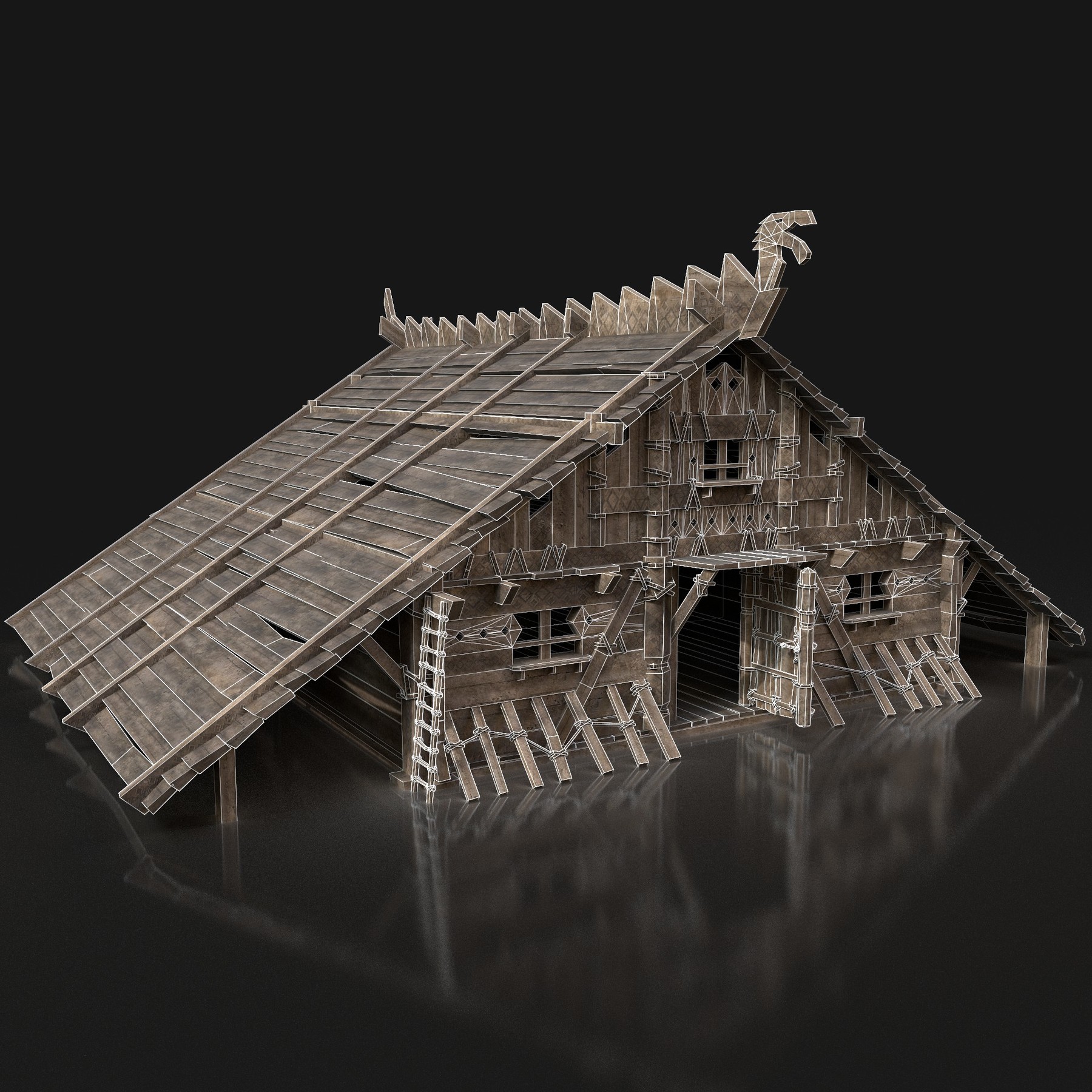 ArtStation - AAA NEXT-GEN VIKING MEDIEVAL NORSEMAN VILLAGE BUILDING ...