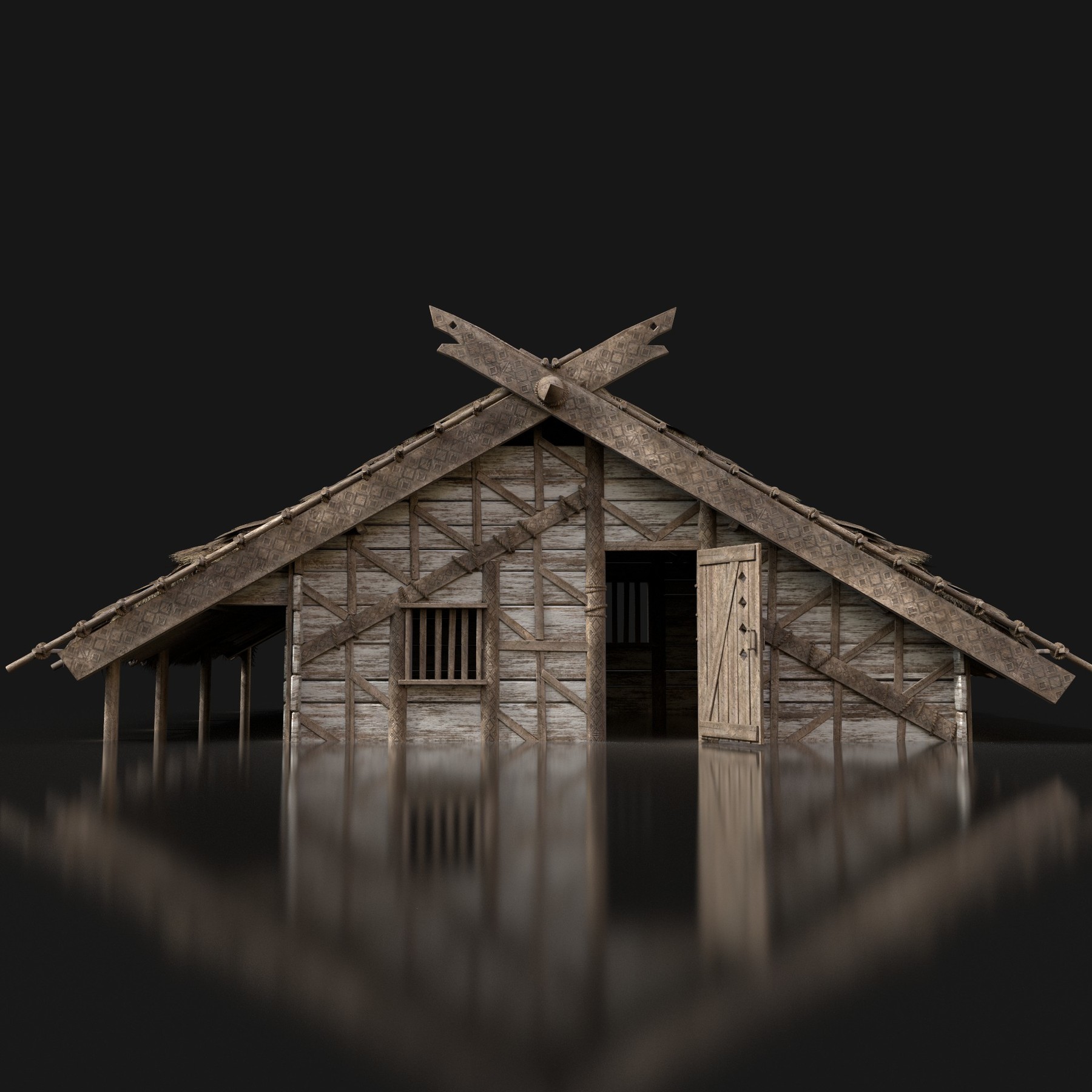 ArtStation AAA NEXTGEN VIKING MEDIEVAL NORSEMAN VILLAGE BUILDING