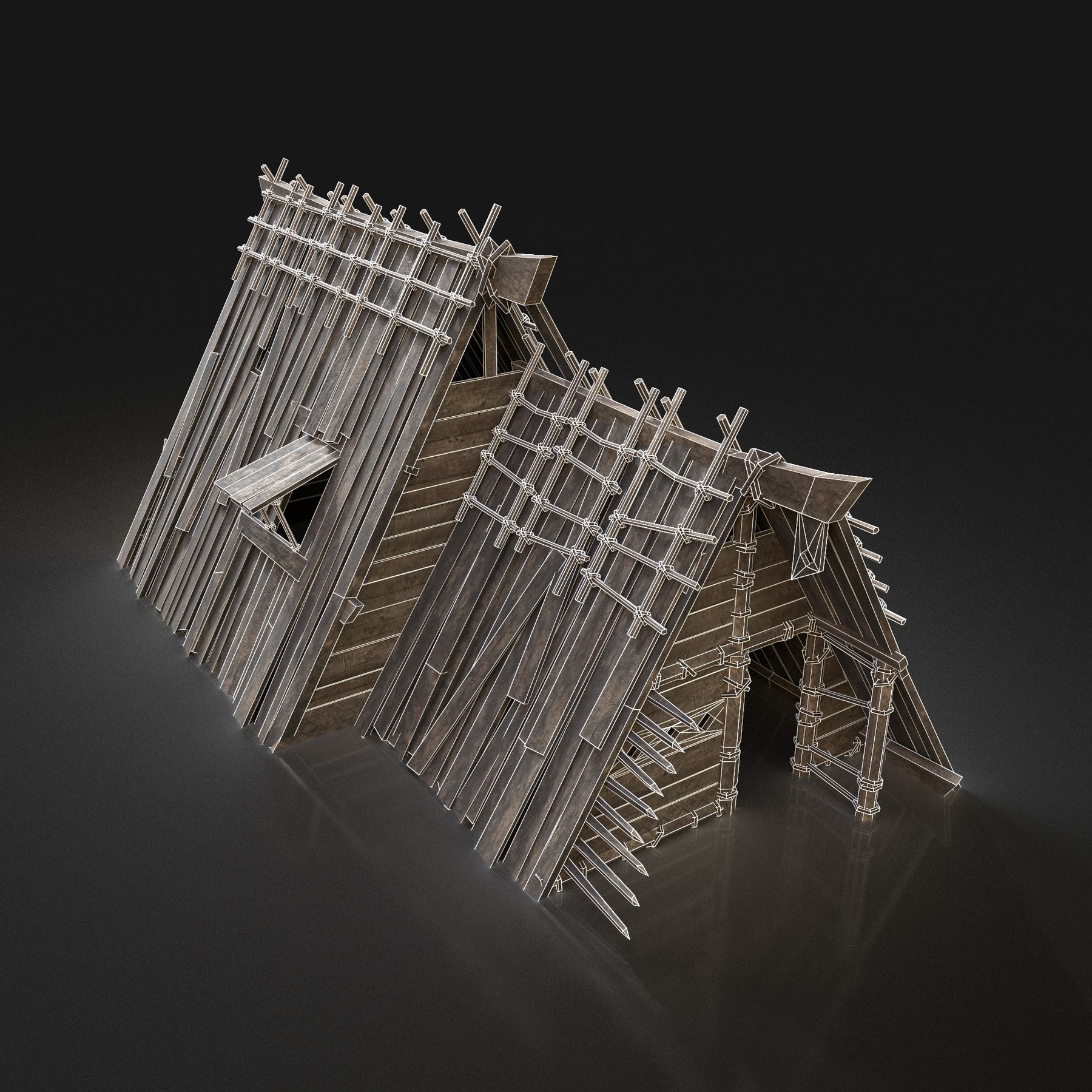 ArtStation AAA NEXTGEN VIKING MEDIEVAL NORSEMAN VILLAGE BUILDING