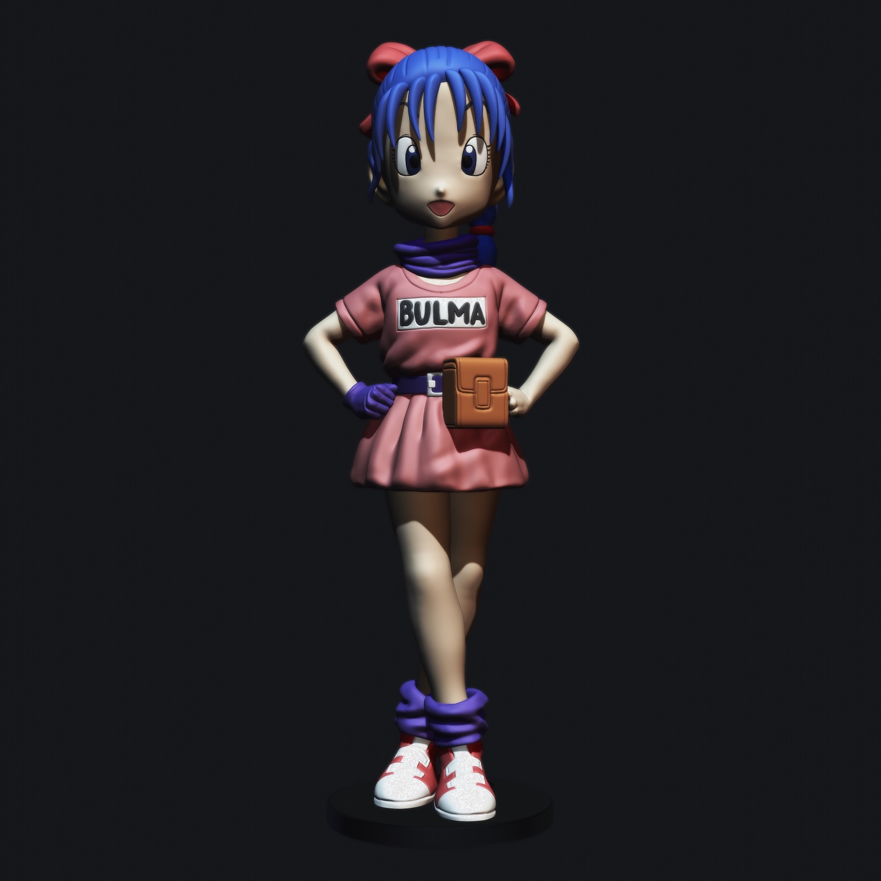 Artstation Bulma 1986 Stl Game Assets 