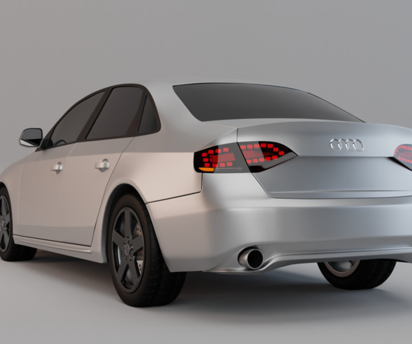 ArtStation - Audi A4 (B5) - 3d modeling - Free download