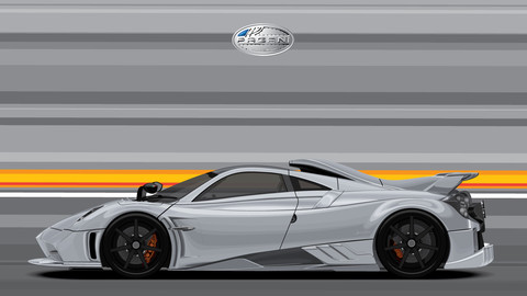 PAGANI IMOLA/Digital File Vector