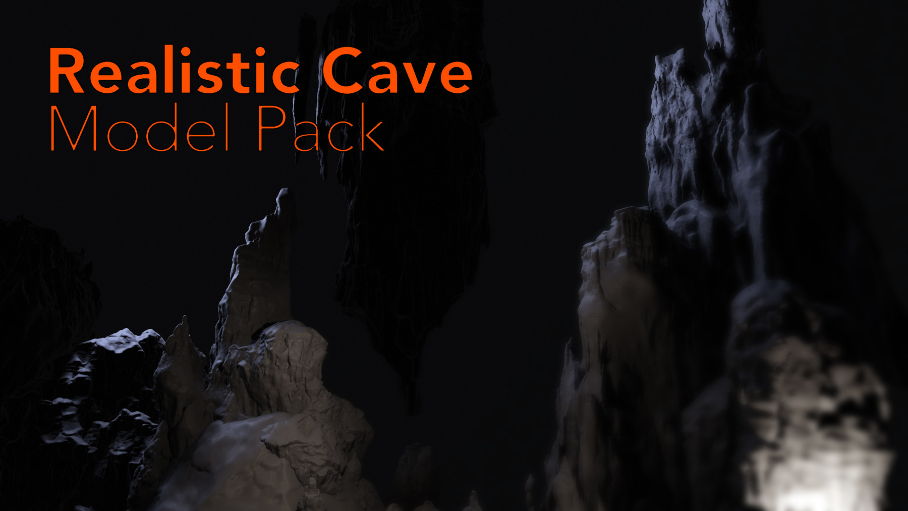 ArtStation - Realistic Cave Pack - High Poly Models | Game Assets