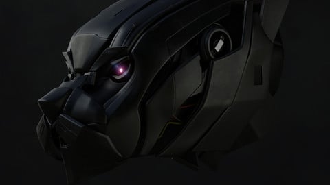 mecha panther head