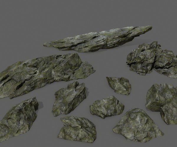 ArtStation - cliff rocks | Game Assets