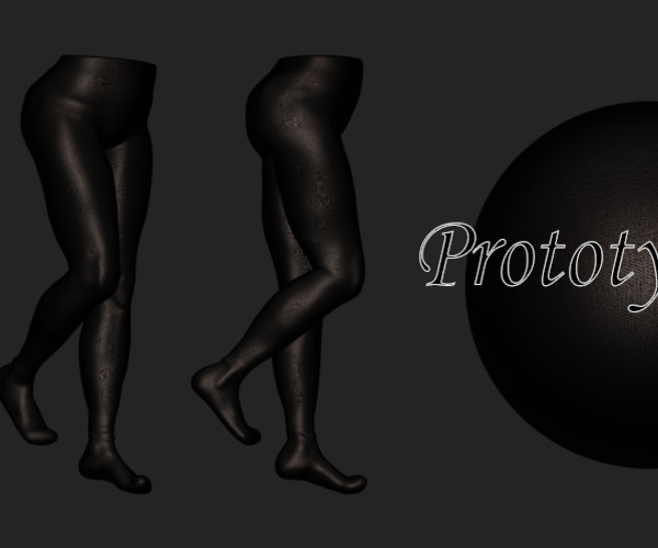 ArtStation - ZBrush: MatCaps, Nylon Tights / Stockings / Pantyhose