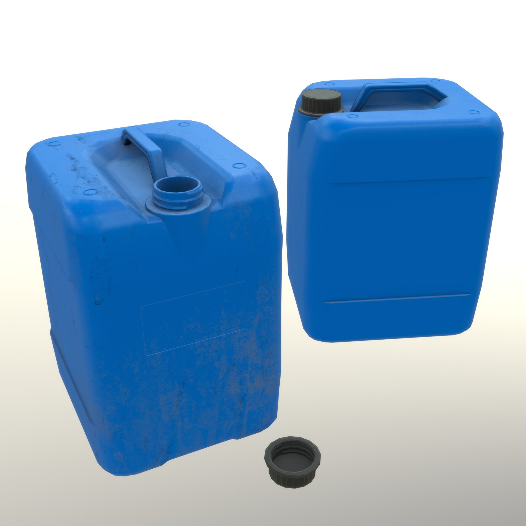 ArtStation Canister 20L Blue Game Assets   File 