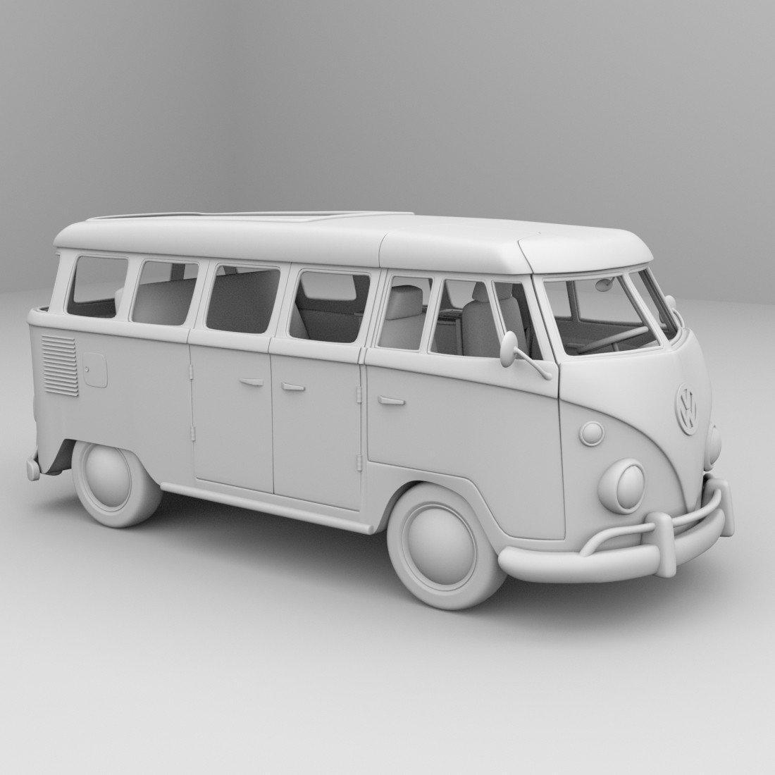 ArtStation - Volkswagen T1 | Resources