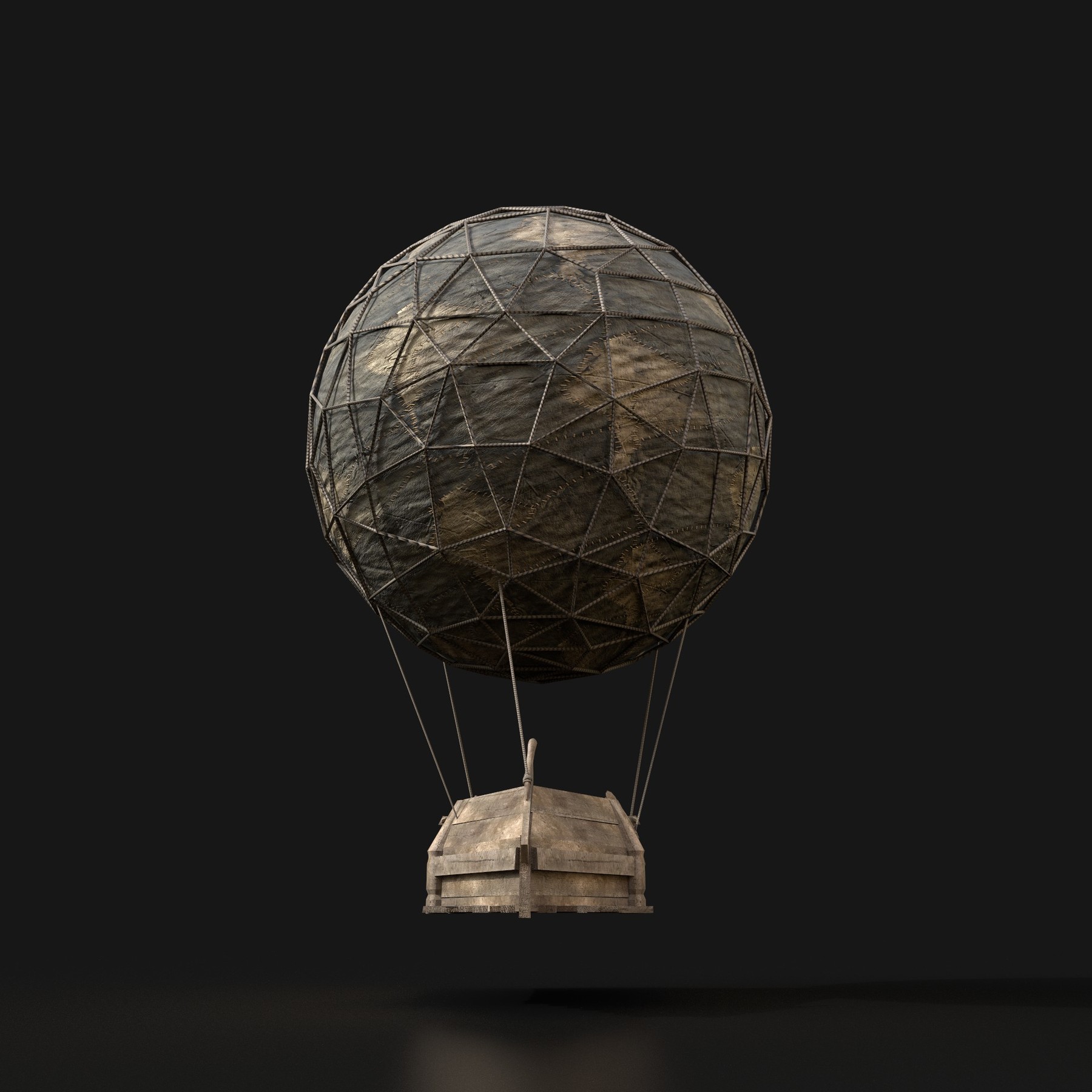 ArtStation - AAA NEXTGEN Medieval Small Balloon Airship Primal Wooden ...